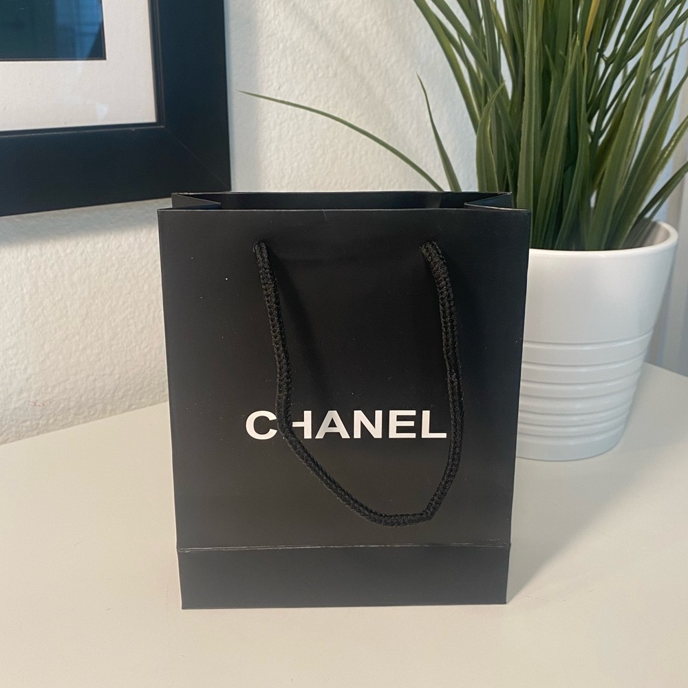Chanel Gift Bag 6 1/4” X 5” X 2”